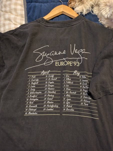 Suzanne vega 1993 European tour Tee