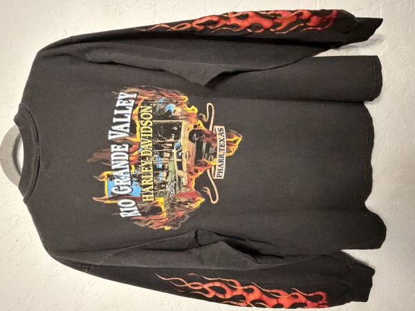 Authentication Request - 1999 Harley Davidson v Flame long sleeve