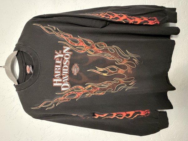 Authentication Request - 1999 Harley Davidson v Flame long sleeve