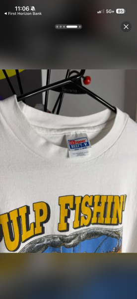 Vintage Pulp Fishing Size Large