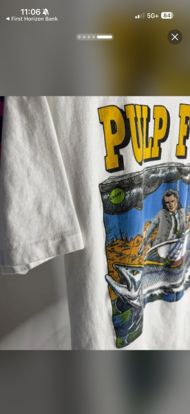 Vintage Pulp Fishing Size Large