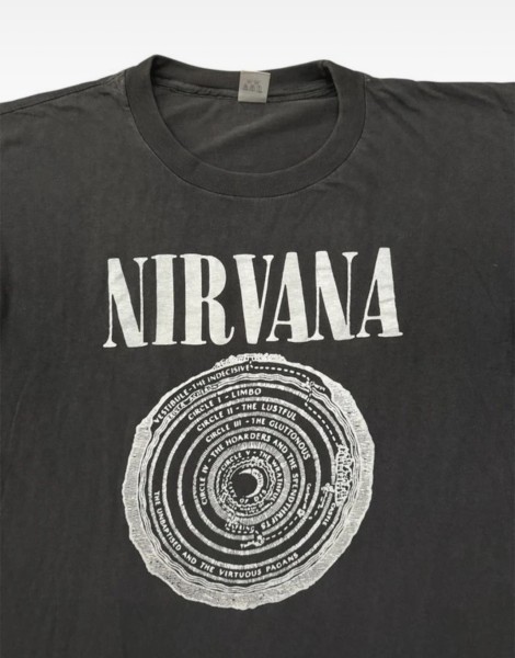 Authenticity Spain Vintage 1992 Nirvana Vestibule t-shirt XL single stitch