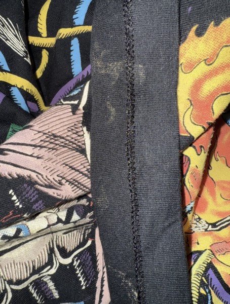 Liquid Blue Weapon X Overload Marvel X-Men Horror AOP T-shirt XL USA