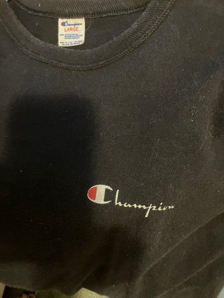 Year and value for Champion Tee Shirt
