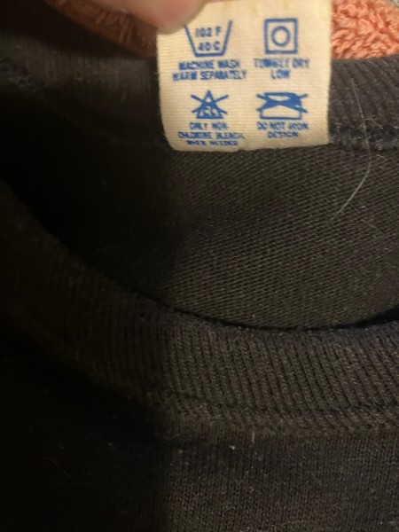 Year and value for Champion Tee Shirt
