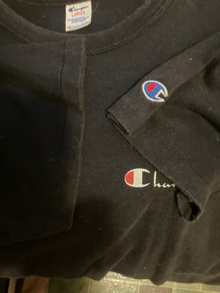 Year and value for Champion Tee Shirt