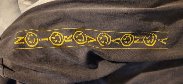 Vintage smiley face Nirvana shirt