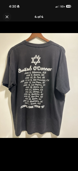 ‘97 Sinead O’Connor Tour shirt Large
