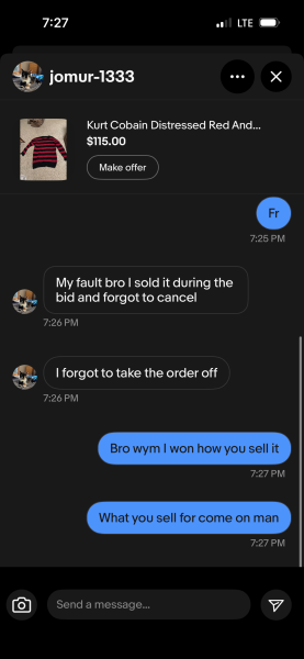 Bad experience on eBay