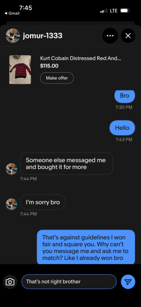 Bad experience on eBay