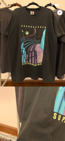 ‘94 Soundgarden Unknown Size Large