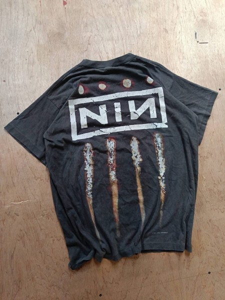 Is this an authentic NIN Downward Spiral shirt? PolyGram tag instead of All Sport but has the hallmarks of the originals