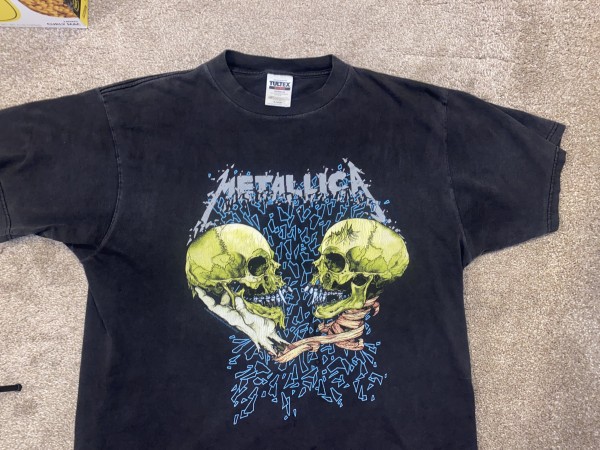 1994 Metallica “I’m inside I’m you” on Tultex