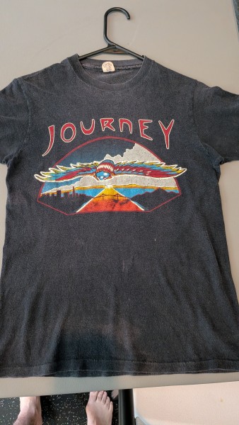 1980 Journey Concert T Alpine Valley
