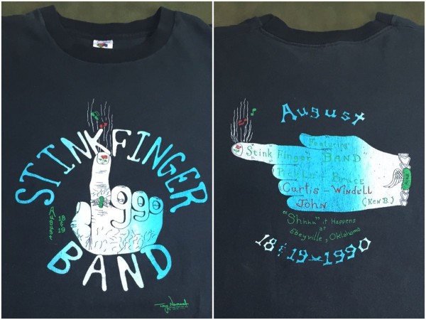 Stinkfinger Band t-shirt