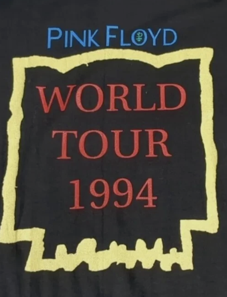 Pink Floyd 1994 World Tour Check Brockum