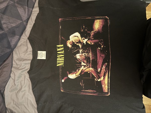 1996 Nirvana Muddy Banks Tee Wild Oats - Vintage T-Shirt Forum