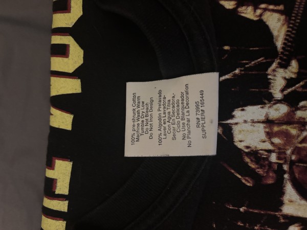 1996 Nirvana Muddy Banks Tee Wild Oats