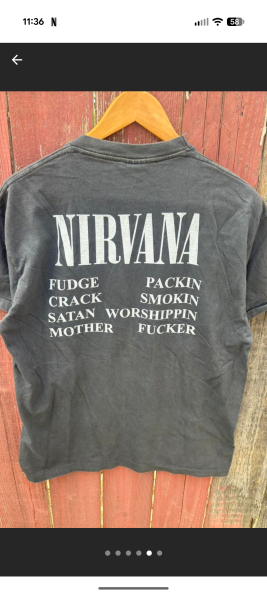 Nirvana Giant Tag