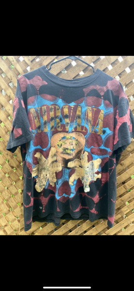 1993 AOP NIRVANA Heart Shaped Box BackStage Pass