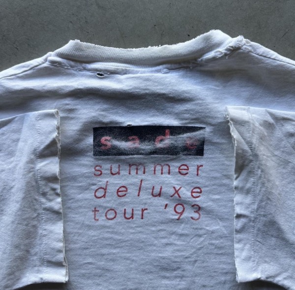 Sade summer deluxe 93 tour shirt legit check