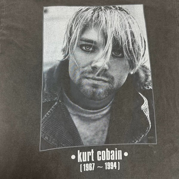 legit check for Kurt Cobain tee