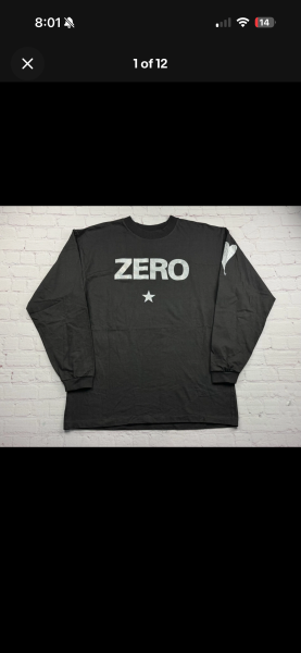 Smashing pumpkins zero long sleeve