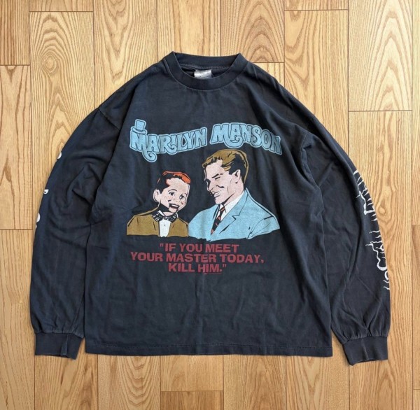 Legit check — Marilyn Manson "If You Meet Your Master Today, Kill Him" — Winterland tag, LONG SLEEVE