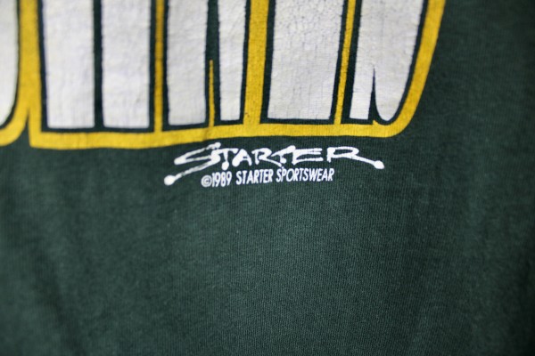 Price check - 1989 Starter Miami Hurricanes t-shirt, size M, made in USA