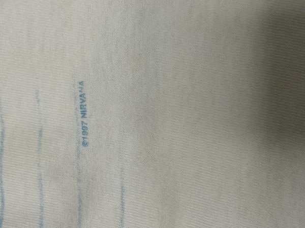 1997 Nirvana Notebook or 'Doodle' Shirt, legit check pls