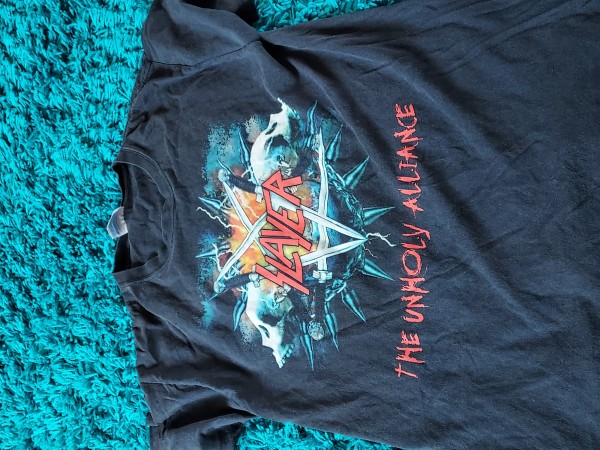 Slayer 2006 unholy alliance t-shirt