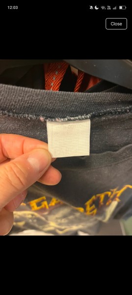 megadeth 1988 mary jane legit check
