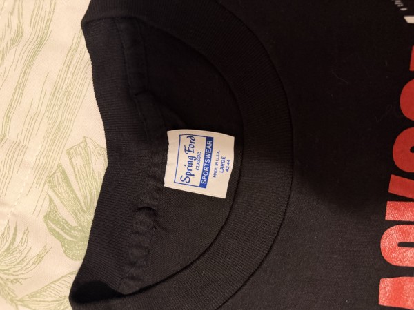 LC on michael jackson 1988 bad tour merch
