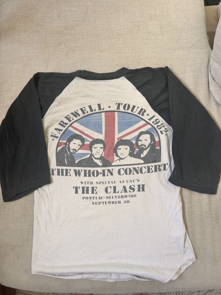 1982 The Who Farewell Tour Raglan T-shirt