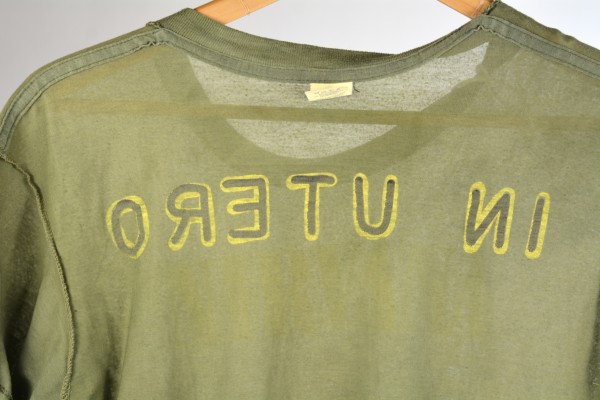 Authentication & dating request — Nirvana In Utero tee (Screen Stars tag)