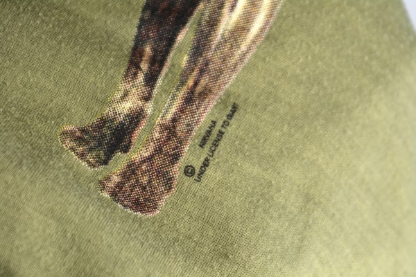 Authentication & dating request — Nirvana In Utero tee (Screen Stars tag)