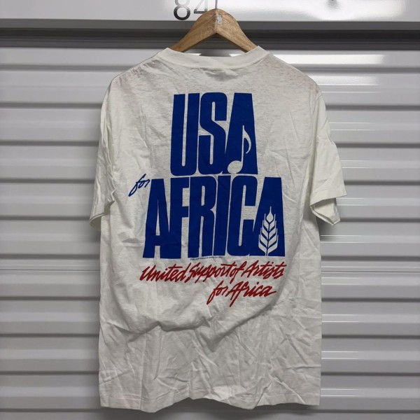 We are the world shirt Hanes