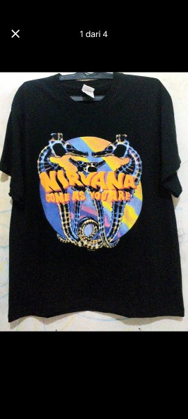 LC Tshirt Nirvana come as you are 2006