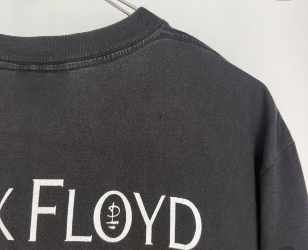 90s pink floyd brockum tag, lc pls