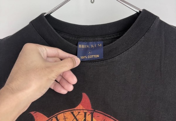 90s pink floyd brockum tag, lc pls