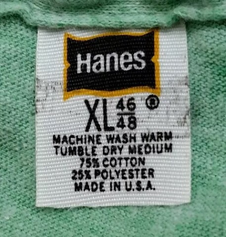 Hanes 75/25 Poly Cotton Blend Shirt