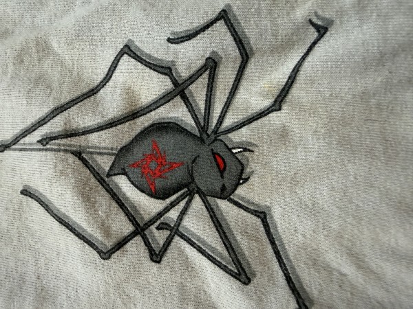 Metallica Spider Shirt Giant Tag