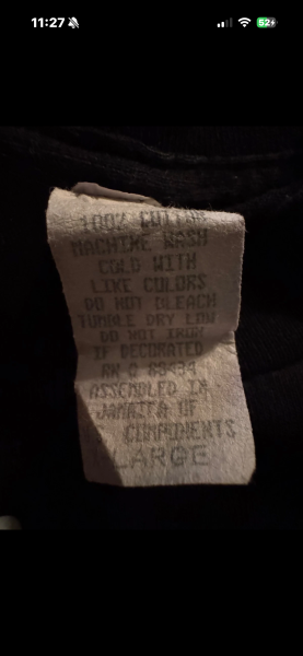 Metallica Load AOP legit check pls
