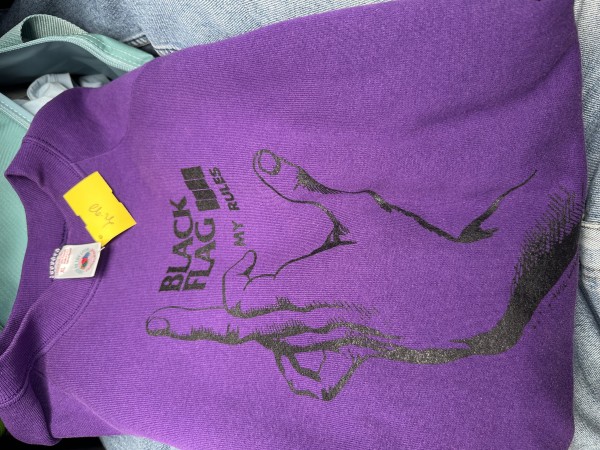 Vintage Black Flag My Rules Sweatshirt