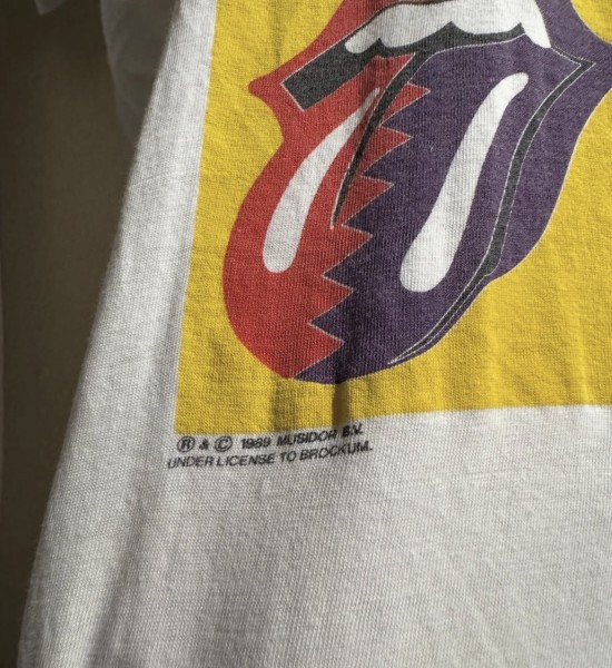 1989, 1990 Rolling Stones Andy Warhol, legit check pls