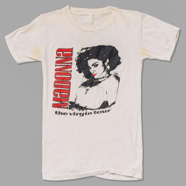 Madonna 1985 The Virgin Tour T-shirt, Dbl Graphics. Authentic