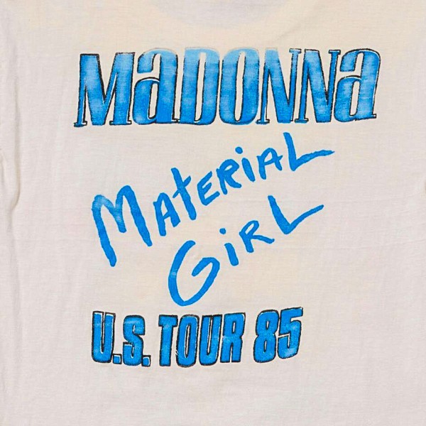Madonna 1985 The Virgin Tour T-shirt, Dbl Graphics. Authentic