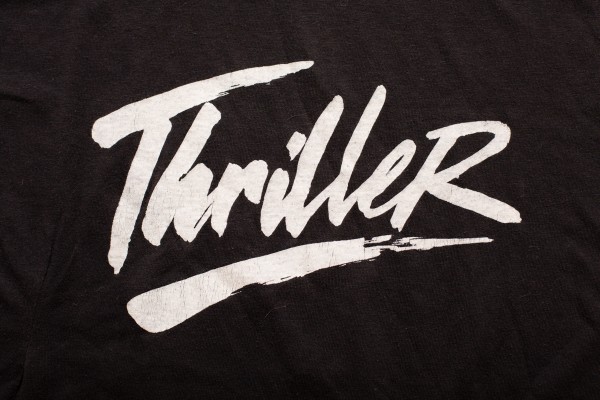 "Thriller" 80s Sneakers Tee. Michael Jackson?