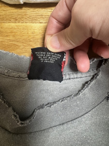 1994 Red Hot Chili Peppers Big Smile Giant Tag Legit Check
