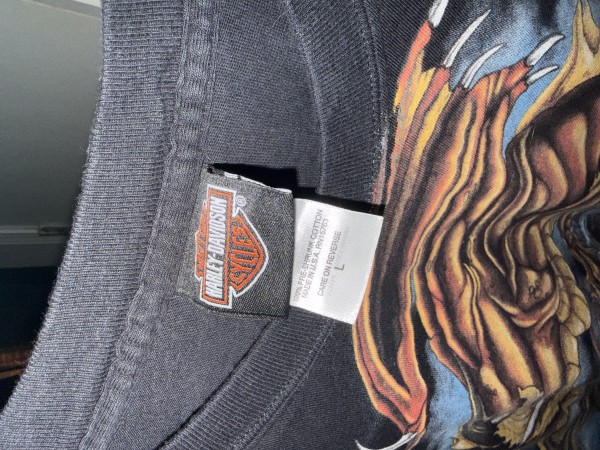 ‘09 Harley Smoky Mountain Dragon shirt